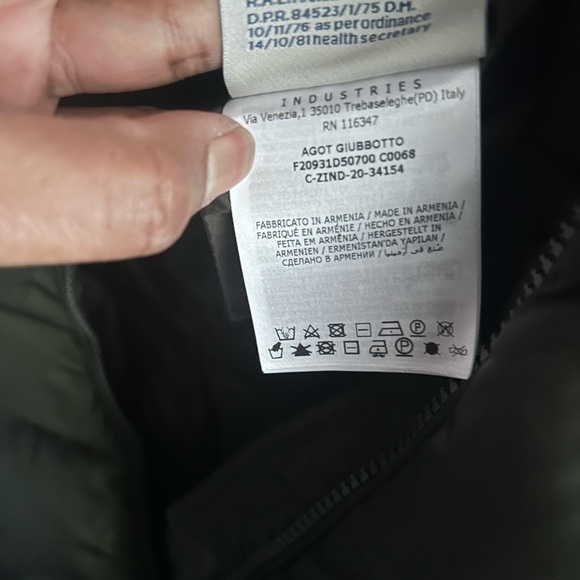 Moncler AGOT GIUBBOTTO AGOT LONG COAT sz 3 - Picture 10 of 16